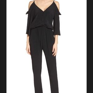 NWT Cold Shoulder Black Jumpsuit